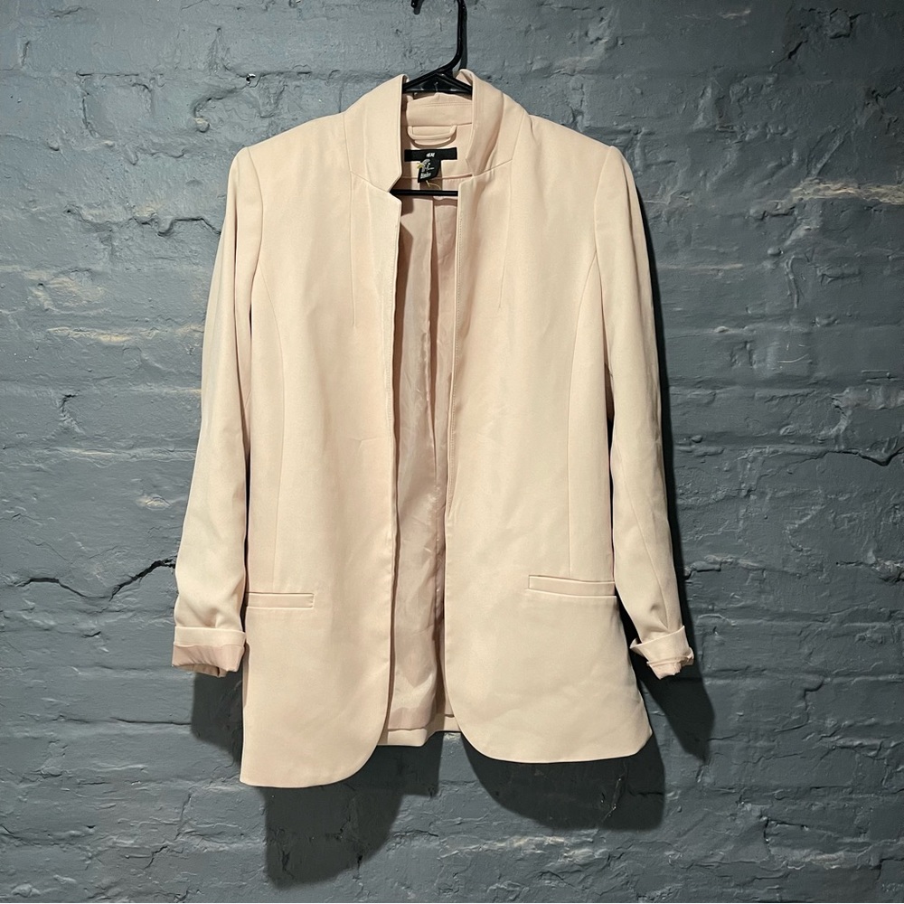 Blush blazer